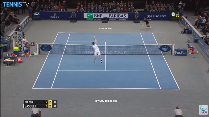 Les meilleurs points du Masters 1000 de Paris 2015.