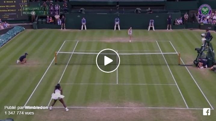 Les meilleurs points de la première semaine de Wimbledon 2016.