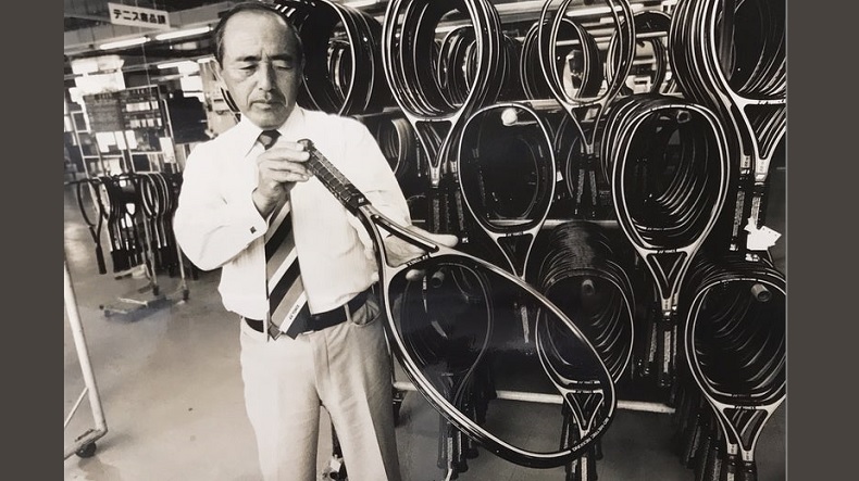 Minoru Yoneyama, le fondateur de la marque Yonex. (Crédit DR)