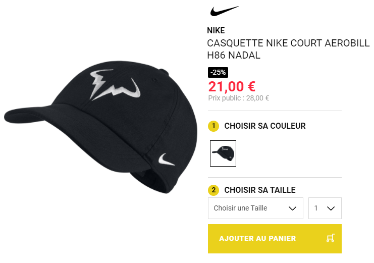 La casquette Rafa La casquette Rafa