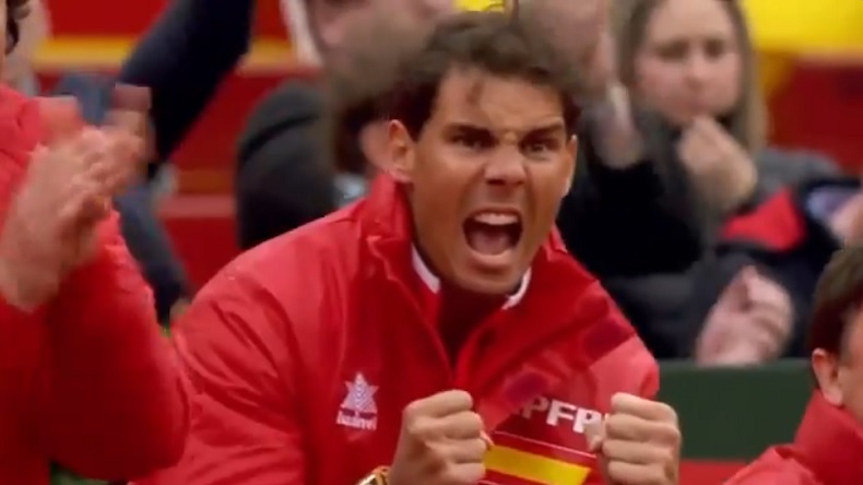 La passion de Rafa Nadal pour le tennis est fabuleuse. La passion de Rafa Nadal pour le tennis est fabuleuse.